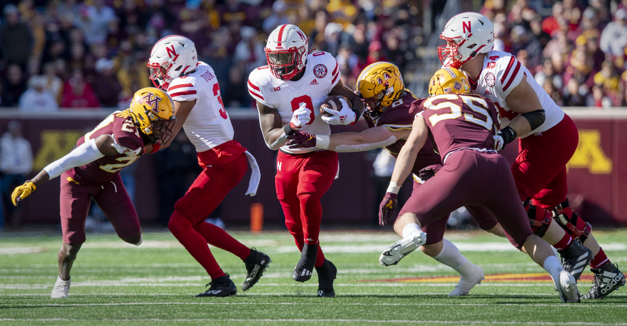 Nebraska vs. Minnesota, 10.16